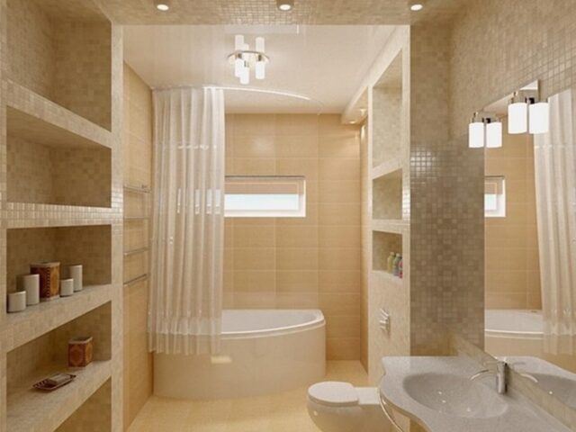 Options for hiding communications in the bathroom